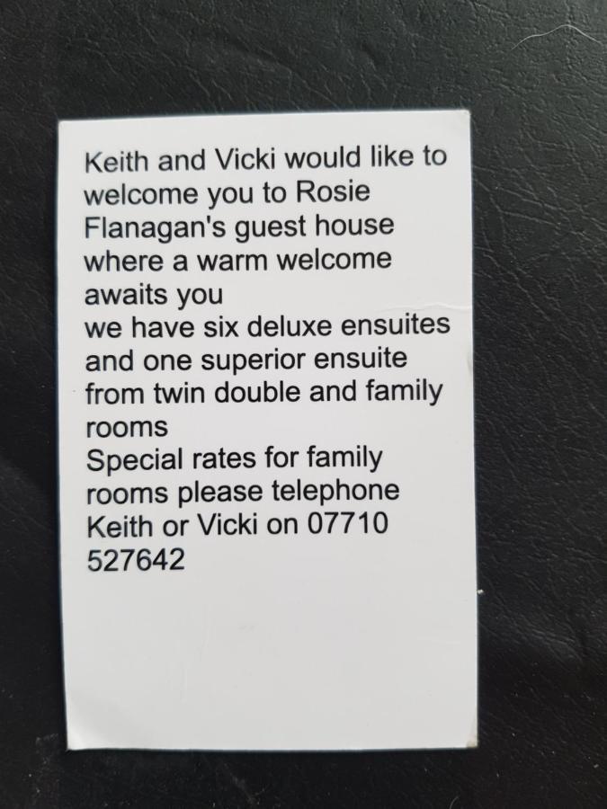 Rosie Flanagan'S Bed & Breakfast Skegness Bagian luar foto